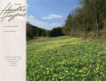 Tablet Screenshot of locationhautesfagnes.be